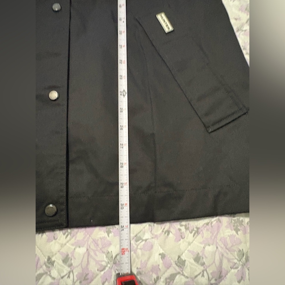 Hunter Black Utility Jacket with Hood - Picture 13 of 15
